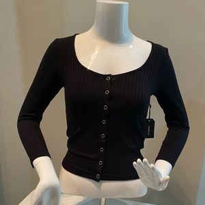 Forever 21 Buttoned Up Blouse